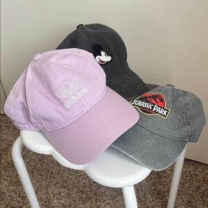 Baseball Cap bundle of 3